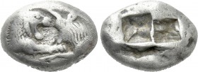KINGS OF LYDIA. Kroisos (Circa 564/53-550/39 BC). Stater. Sardes.