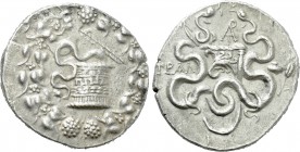 LYDIA. Tralleis. Cistophor (Circa 134-128 BC).
