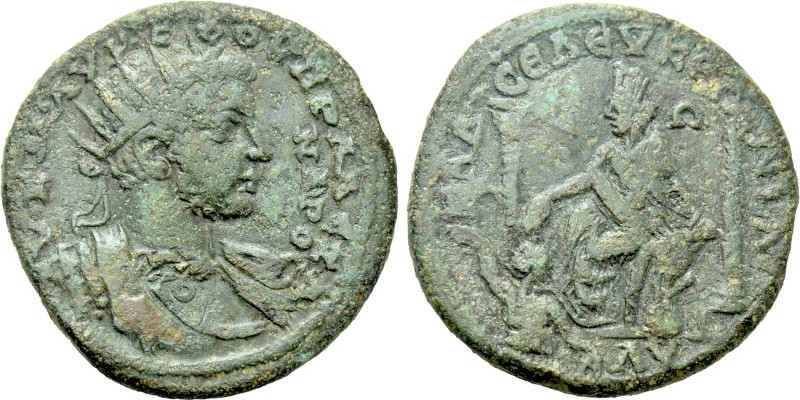 CILICIA. Seleucia ad Calycadnum. Severus Alexander (222-235). Ae. 

Obv: ΑV Κ ...