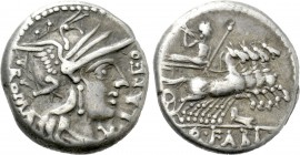 Q. FABIUS LABEO (124 BC). Denarius. Rome.