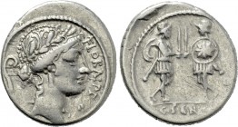 C. SERVILIUS C.F. Denarius (53 BC). Rome.
