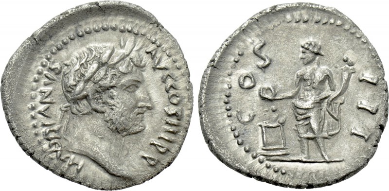 HADRIAN (117-138). Denarius. Uncertain eastern mint. 

Obv: HADRIANVS AVG COS ...