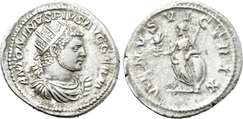 CARACALLA (197-217). Antoninianus. Rome. 

Obv: ANTONINVS PIVS AVG GERM. 
Rad...