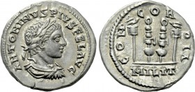 ELAGABALUS (218-222). Denarius. Antioch.