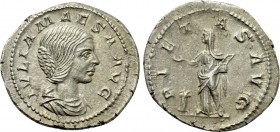 JULIA MAESA (Augusta, 218-224/5). Denarius. Rome.