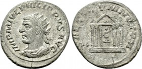 PHILIP I THE ARAB (244-249). Antoninianus. Antioch. Saecular Games/1000th Anniversary of Rome issue.