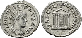 PHILIP II (247-249). Antoninianus. Antioch.