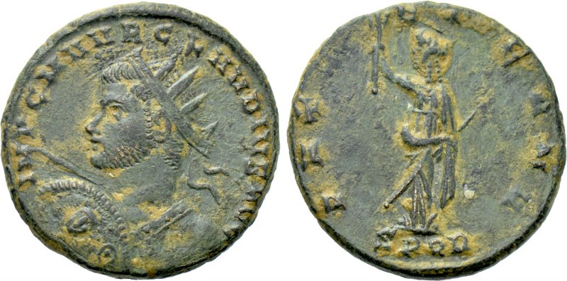 CLAUDIUS II GOTHICUS (268-270). Antoninianus. Cyzicus.

Obv: IMP C M AVR CLAVD...