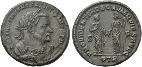 MAXIMIANUS HERCULIUS (286-305). Follis.  Treveri.