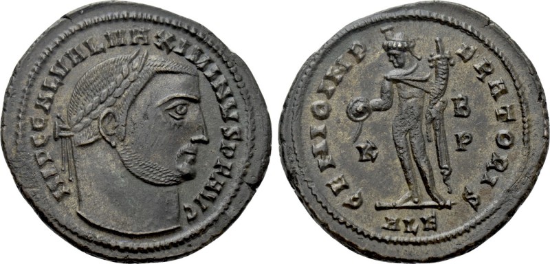 MAXIMINUS II (310-313). Follis. Alexandria. 

Obv: IMP C GAL VAL MAXIMINVS P F...