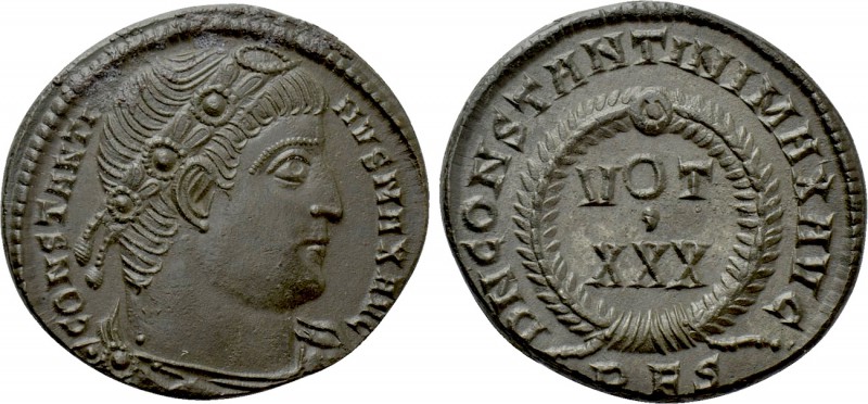 CONSTANTINE I THE GREAT (307/310-337). Follis. Rome. 

Obv: CONSTANTINVS MAX A...