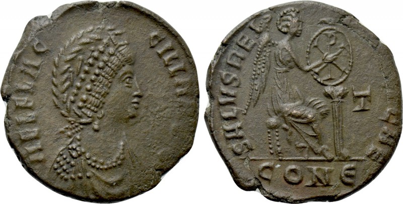 AELIA FLACCILLA (Augusta, 379-386/8). Ae. Constantinople. 

Obv: AEL FLACCILLA...