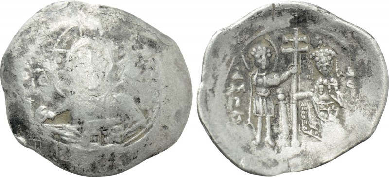 ALEXIUS I COMNENUS (1081-1118). AR Histamenon Nomisma. Thessalonica. 

Obv: + ...