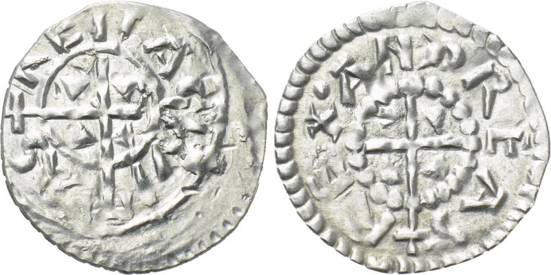 HUNGARY. Andrew I (I. András) (1046-1060). Denar. 

Obv: + REX ANDREAS. 
Shor...