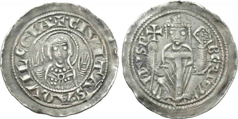 ITALY. Aquileia. Bertoldo di Merania (1218-1251). Denaro. 

Obv: + CIVITAS AQV...