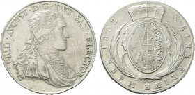GERMANY. Sachsen. Friedrich August III (1763-1806). Konventionstaler (1802-IEC).