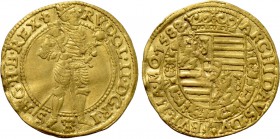 HOLY ROMAN EMPIRE. Rudolf II (1576-1612). GOLD Ducat (1588). Prague.