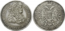 HOLY ROMAN EMPIRE. Leopold I (1657-1705). Reichstaler (1692-KB). Körmöcbánya (Kremnica).