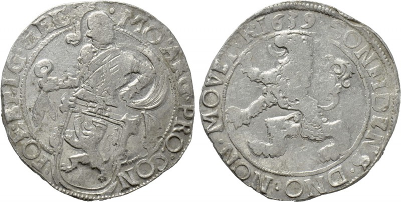 NETHERLANDS. Gelderland. Lion Dollar or Leeuwendaalder (1639). 

Obv: MO ARG P...