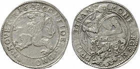 TRANSYLVANIA. György Rákóczi I (1630-1648). Taler (1638). Imitating a Lion Dollar or Leeuwendaalder from Utrecht.