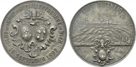 AUSTRIA. Franz Joseph I (1848-1916). Silver Medal (1892). By L. H. Fischer.