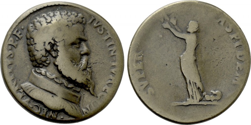 ITALY. Niccolò Verzi (fl. Mid 16th century). Bronze Medal. By G. Cavino. 

Obv...