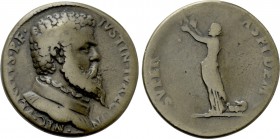 ITALY. Niccolò Verzi (fl. Mid 16th century). Bronze Medal. By G. Cavino.