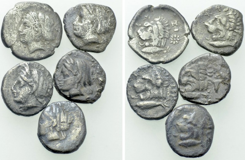 5 Drachms of Kyzikos. 

Obv: .
Rev: .

. 

Condition: See picture.

Wei...