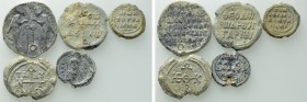 5 Byzantine Seals.