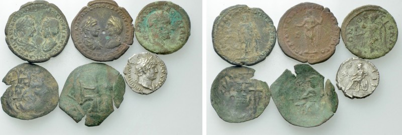 6 Ancient Coins. 

Obv: .
Rev: .

. 

Condition: See picture.

Weight: ...