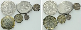6 Byzantine, Medieval and Modern Coins.