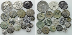9 Greek Coins; Including Tetradrachms and Staters.