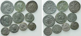 10 Late Roman Coins.