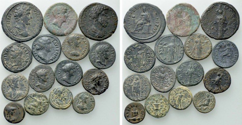 15 Roman Provincial Coins. 

Obv: .
Rev: .

. 

Condition: See picture.
...