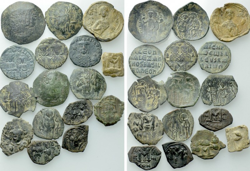 16 Byzantine Coins and Seals. 

Obv: .
Rev: .

. 

Condition: See picture...