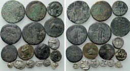 17 Greek Coins.