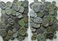 Circa 70 Byzantine Coins.