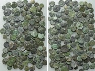 Circa 130 Greek Coins.