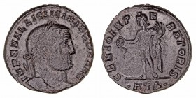 Licinio. Follis. AE. (313-316). R/GENIO IMPERATORIS, en exergo HTA. 5.94g. RIC.48. MBC.
