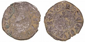 Reino de Aragón. Jaime I. Dinero. VE. Aragón. 1.10g. Cru.318. BC+.