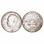 Cuba. Peso. AR. 1953. Lote de 2 monedas. KM.29. EBC- a MBC+.