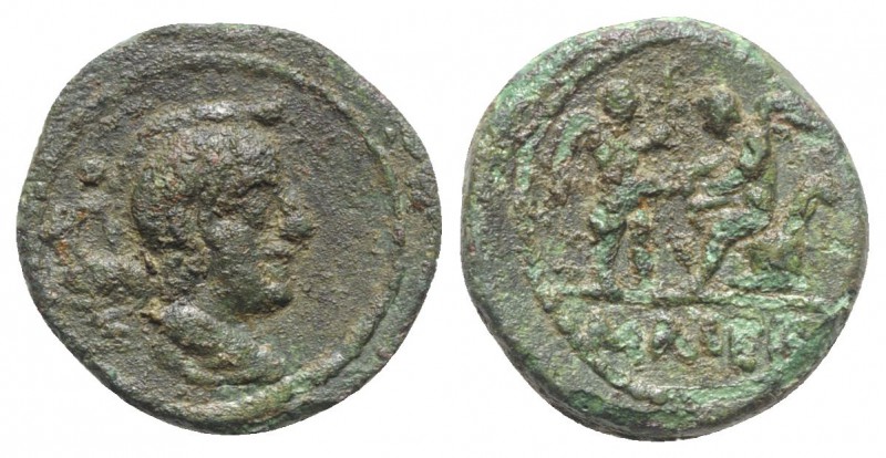 Central Italy(?), Uncertain mint, c. 2nd-1st century BC. Æ (17mm, 3.78g, 3h). Wi...