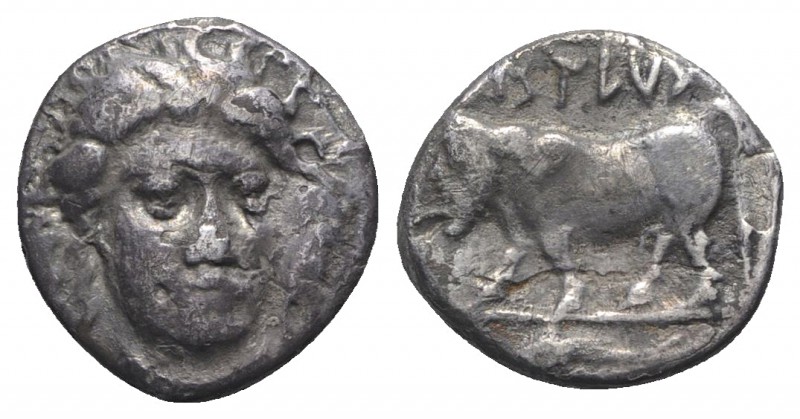 Southern Campania, Phistelia, c. 405-400 BC. AR Didrachm (19mm, 6.69g, 9h). Fema...