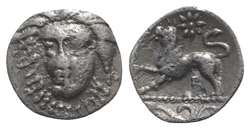 Southern Campania, Phistelia, c. 325-275 BC. AR Obol (9.5mm, 0.52g, 1h). Female ...