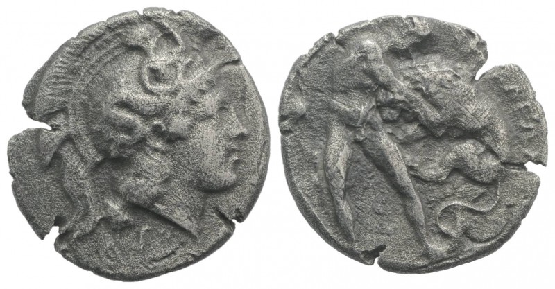 Southern Lucania, Herakleia, c. 390-340 BC. AR Stater (21mm, 5.18g, 1h). Head of...