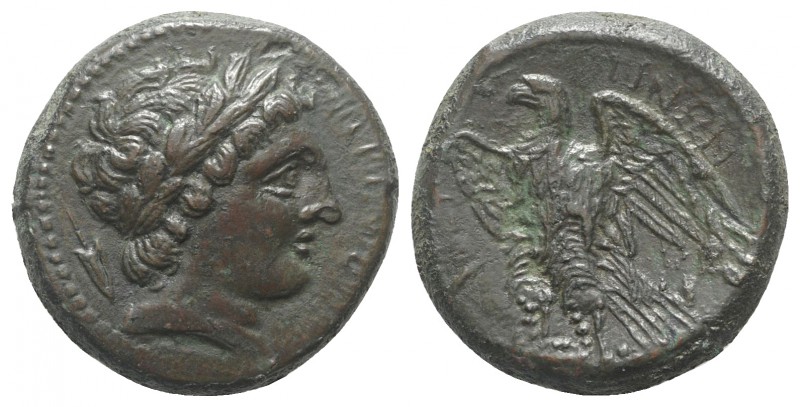 Sicily, Messana. The Mamertinoi, 275-264 BC. Æ Quadruple Unit (28mm, 18.54g, 11h...