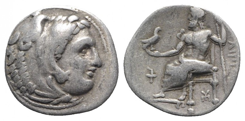 Kings of Macedon, Philip III Arrhidaios (323-317 BC). AR Drachm (18mm, 4.17g, 12...