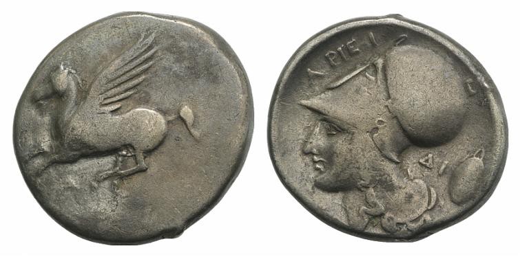 Akarnania, Argos Amphilochikon, c. 330-280 BC. AR Stater (23mm, 7.98g, 6h). Pega...