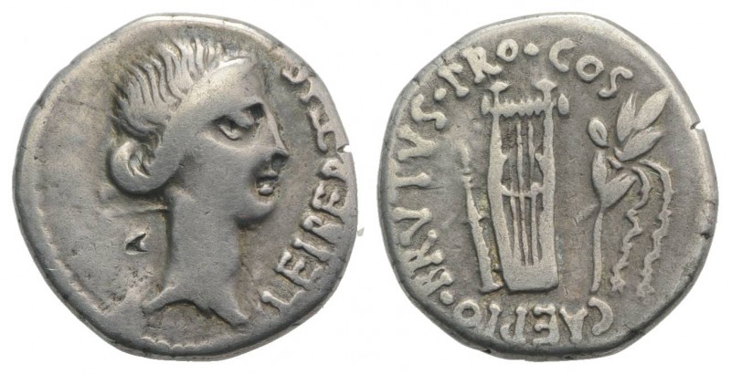 Brutus, military mint traveling with Brutus in Lycia, Spring-early summer 42 BC....