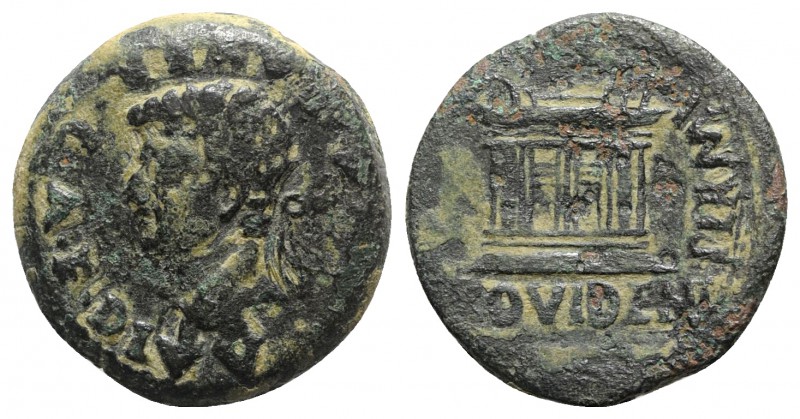 Divus Augustus (died AD 14). Spain, Emerita. Æ As (26mm, 11.16g, 6h). Struck und...